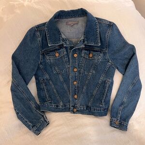 Just USA Medium Wash Denim Trucker Jacket